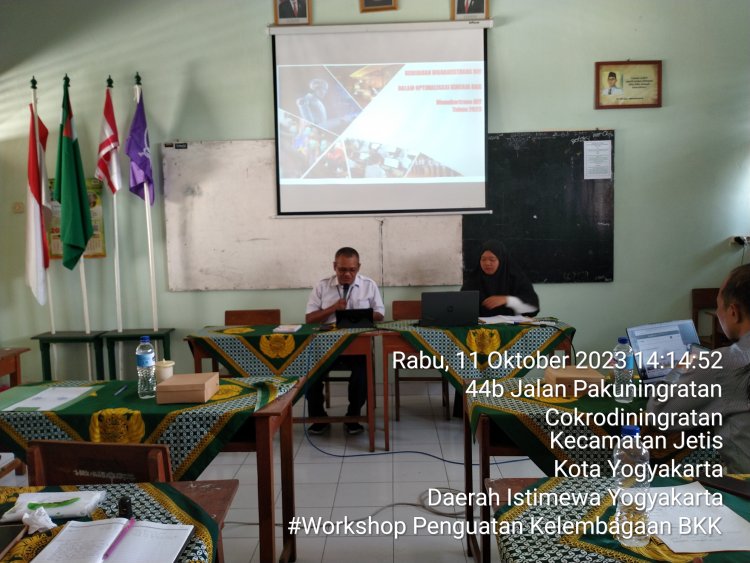 Workshop Penguatan Kelembagaan BKK di SMK Tamansiswa Jetis Yogyakarta