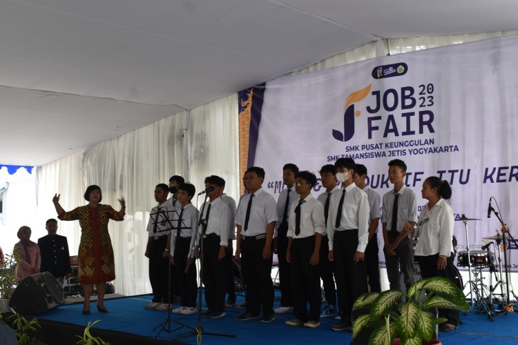 SMK Tamansiswa Jetis Yogyakarta Gelar Acara Job Fair di Benteng Vredeburg
